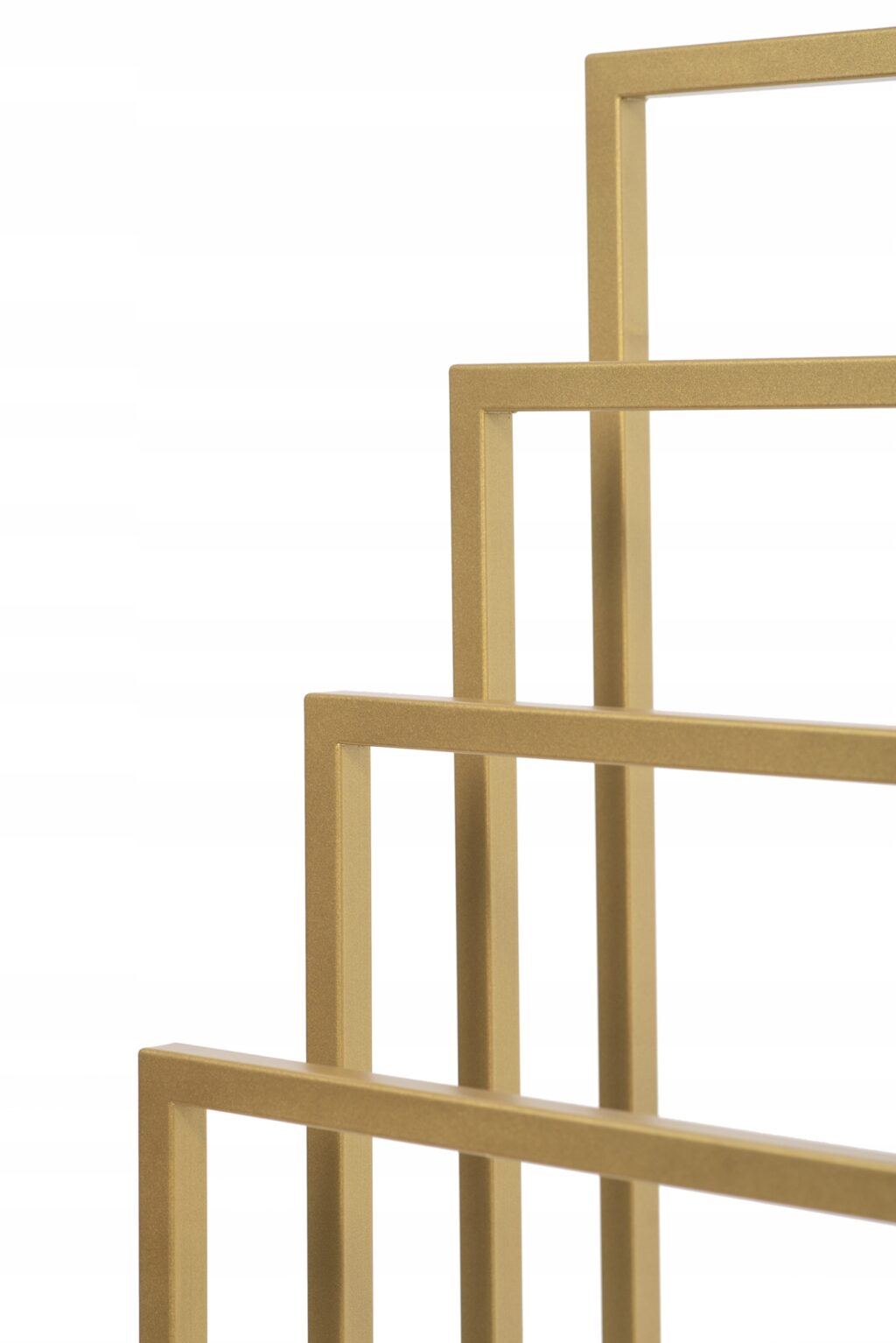 Stojak na ręczniki Vivo 4-ramienny złoty - obrazek 4