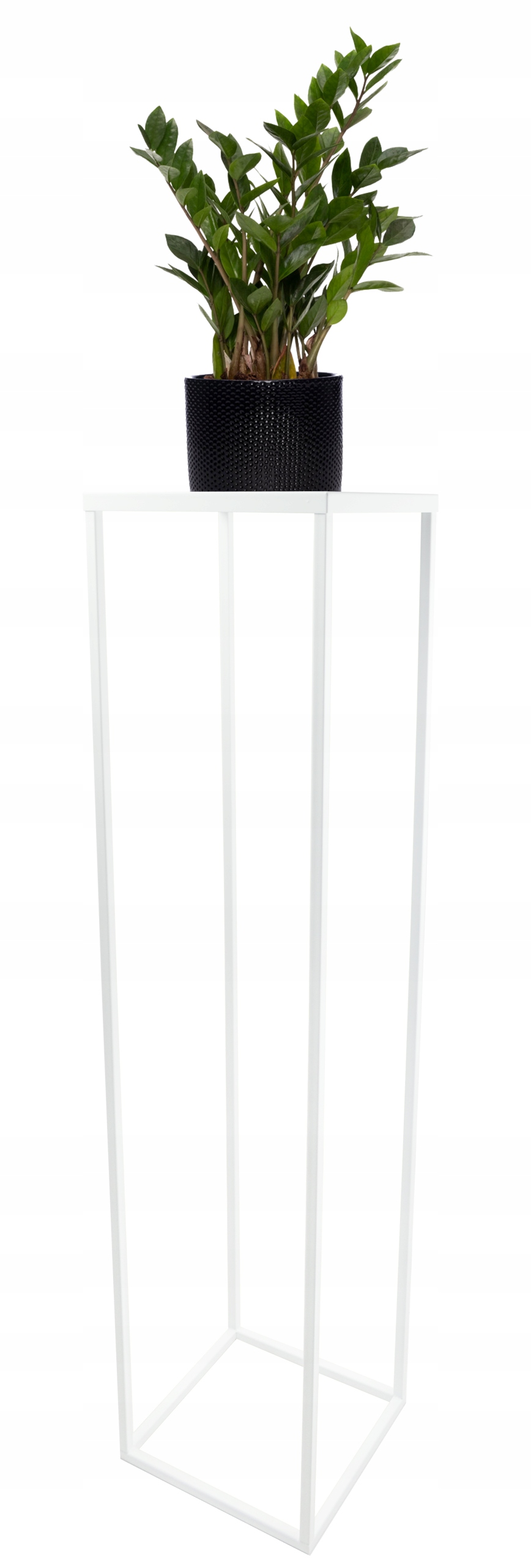 Kwietnik stojak biały 100 cm loft PRODUCENT