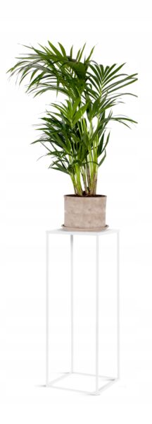 Kwietnik nowoczesny loft stojący 70 cm metalowy