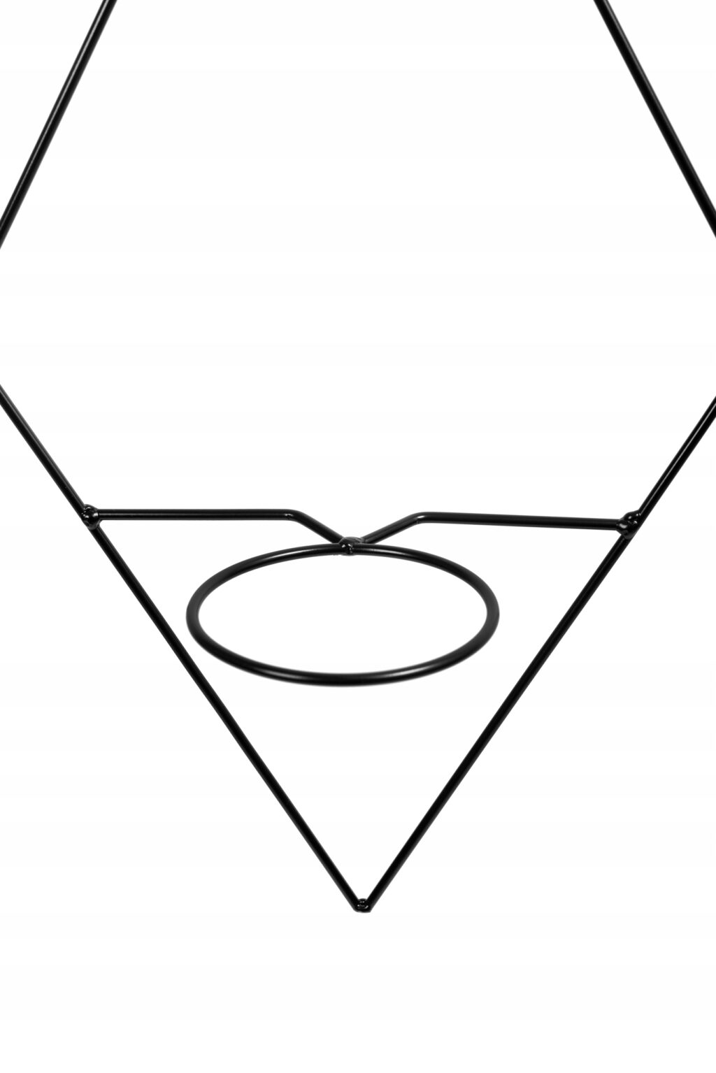 Kwietnik wiszący na ścianę loft czarny Diamante - obrazek 4