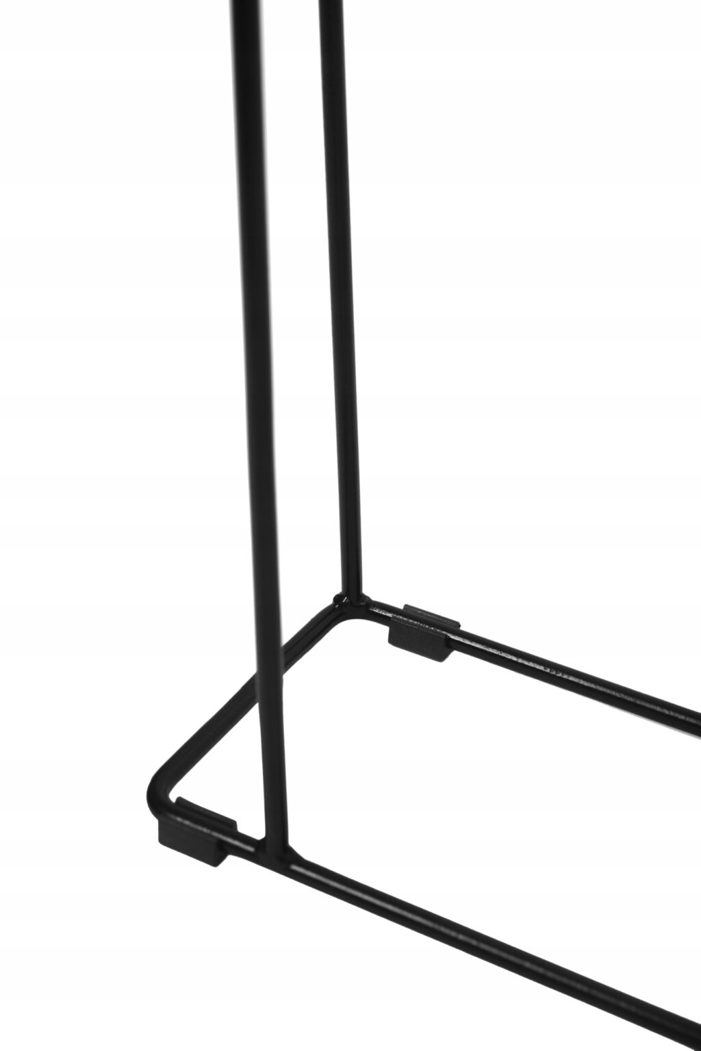 Stojak wieszak łazienkowy na ręczniki loft czarny - obrazek 5