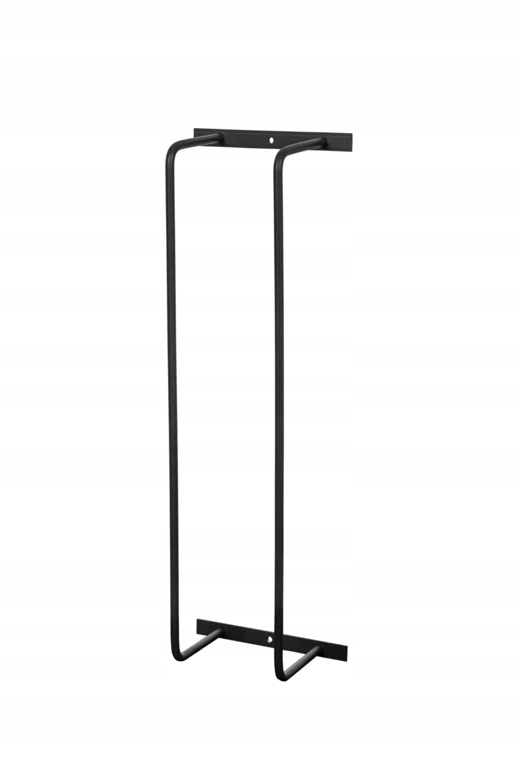 Wieszak ścienny łazienkowy na ręczniki loft czarny - obrazek 3