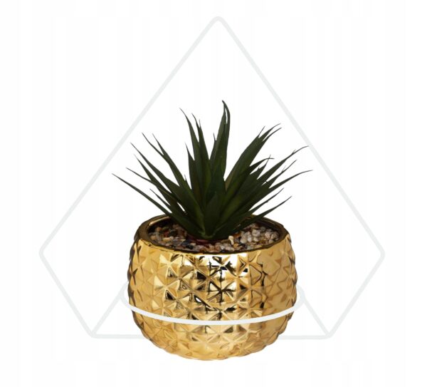 Kwietnik wiszący na ścianę loft metalowy biały