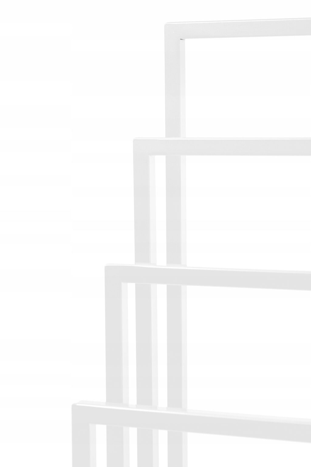 Stojak na ręczniki Vivo 4-ramienny biały - obrazek 4