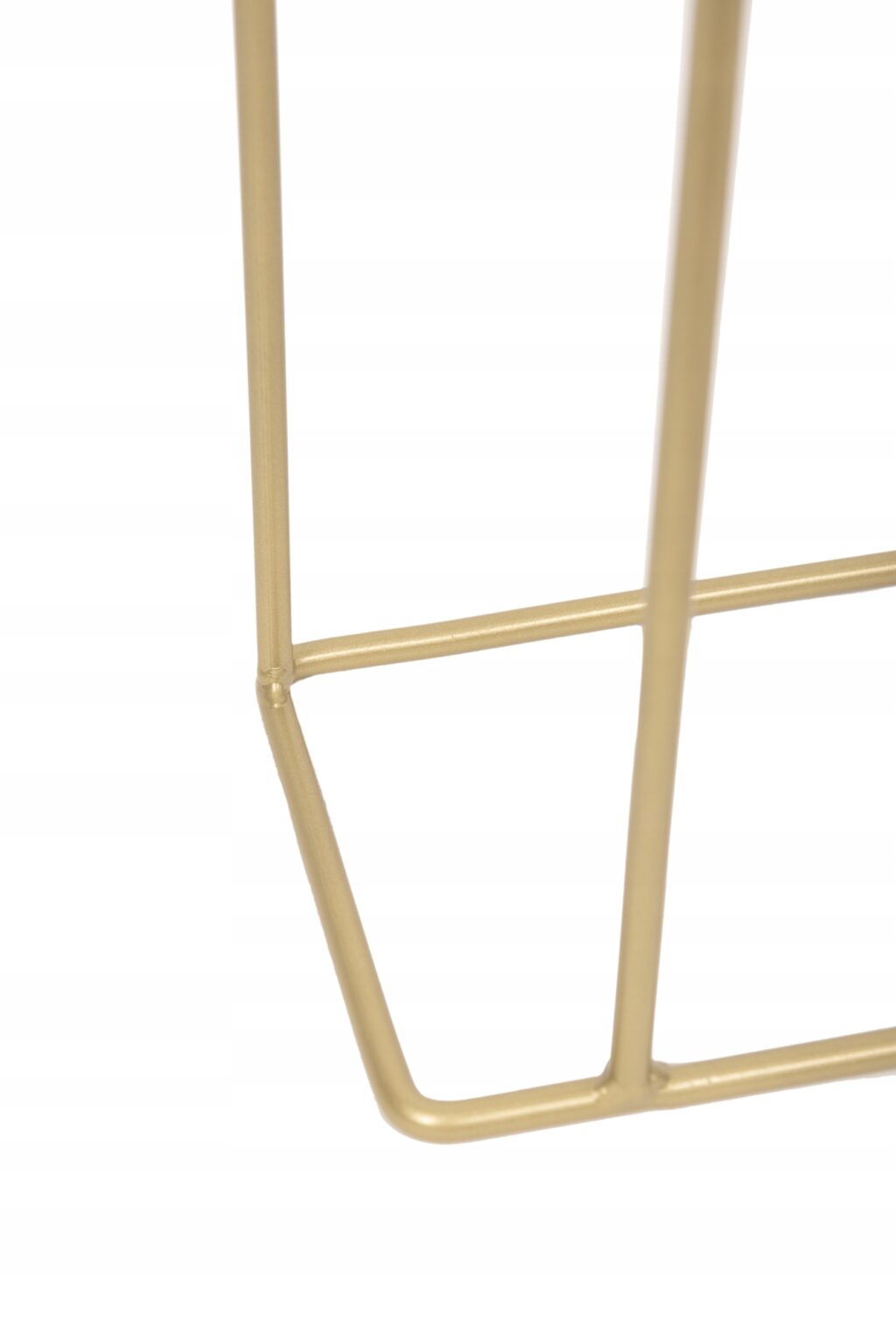 Stojak wieszak łazienkowy na ręczniki loft złoty - obrazek 5