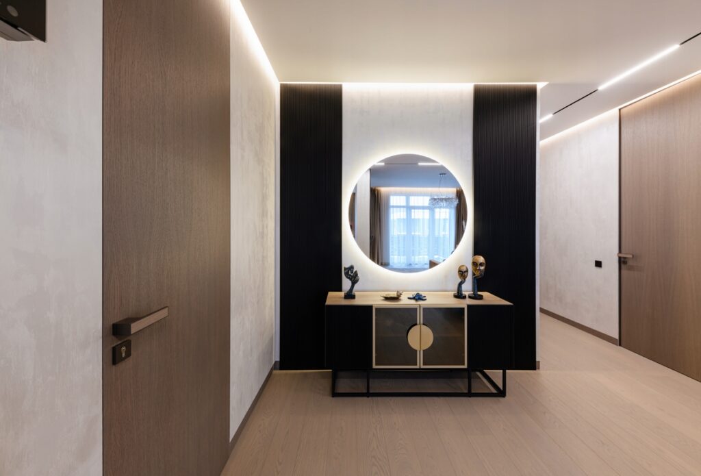 Lustro okrągłe podświetlane Led Rondo fi 70cm - obrazek 9