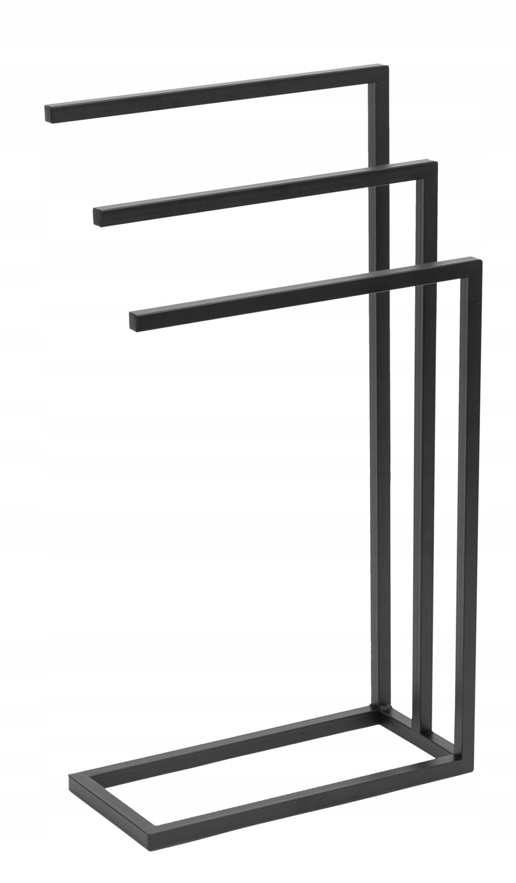 Stojak na ręczniki Forte czarny - obrazek 3