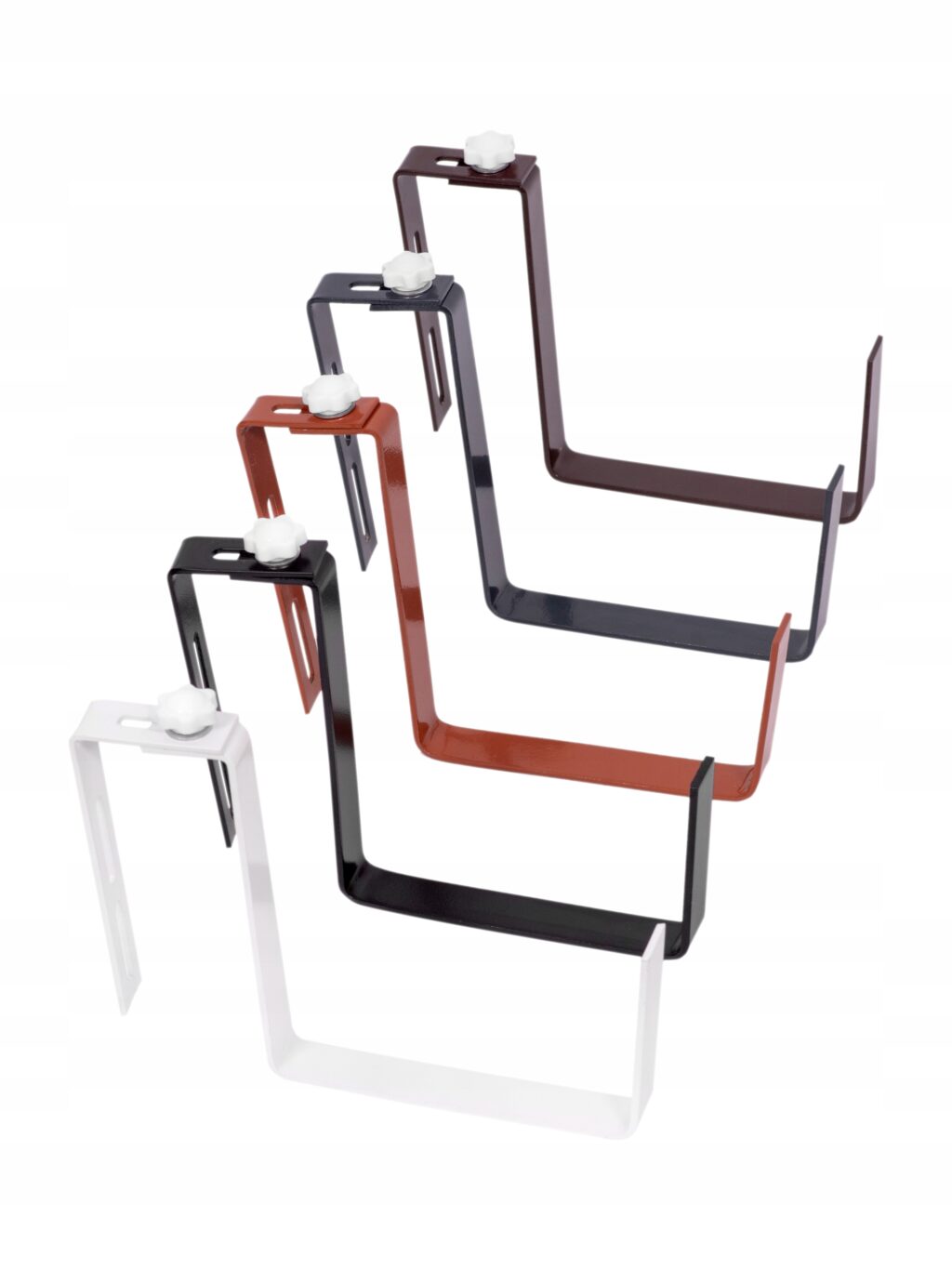 Uchwyt na skrzynkę balkonową metalowy regulowany