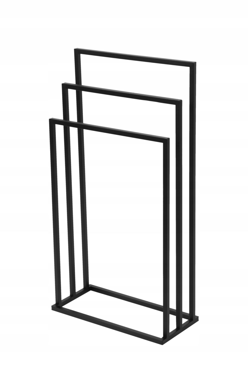 Stojak na ręczniki Vivo 3-ramienny czarny - obrazek 3