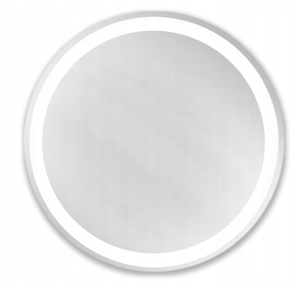 Lustro okrągłe podświetlane Led Optimo fi 50cm - obrazek 4