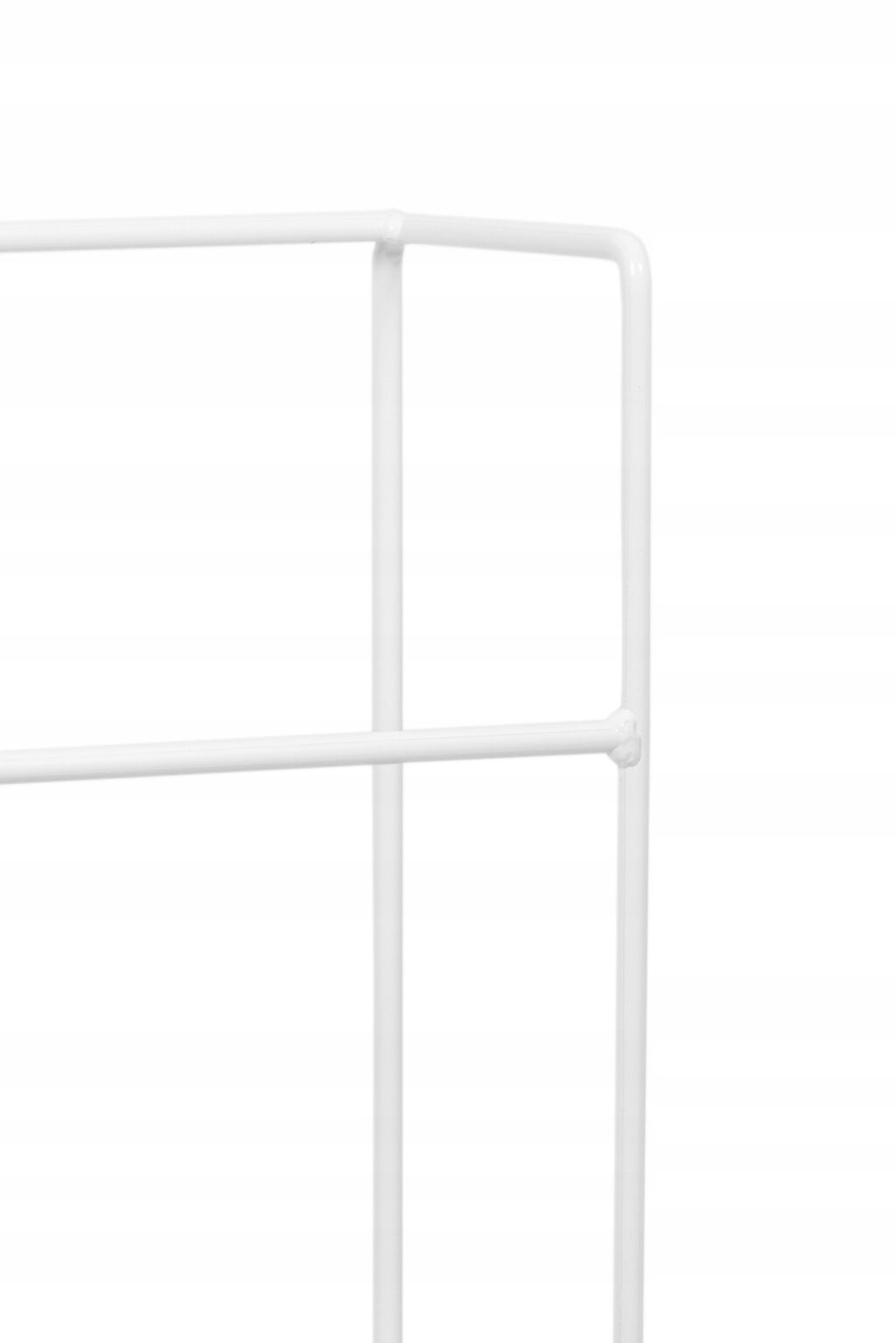 Stojak wieszak łazienkowy na ręczniki loft biały - obrazek 6