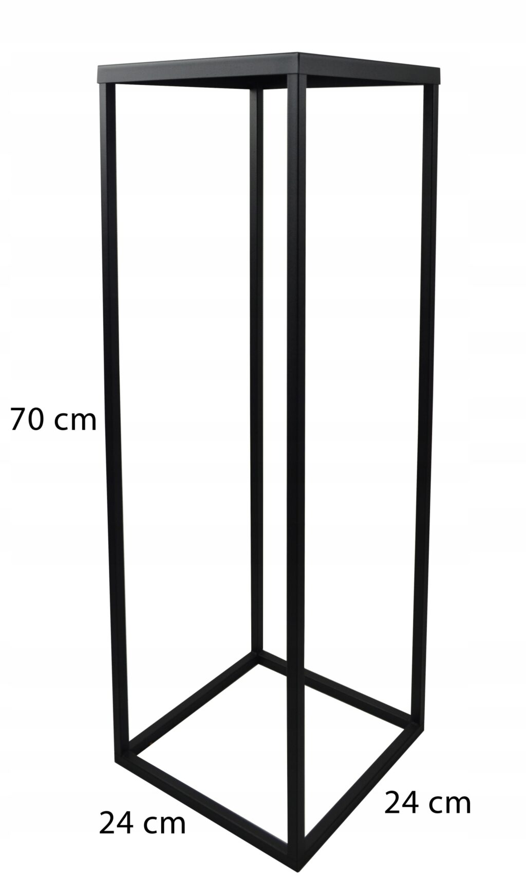 Kwietnik czarny balkon zestaw 3szt PRODUCENT - obrazek 4