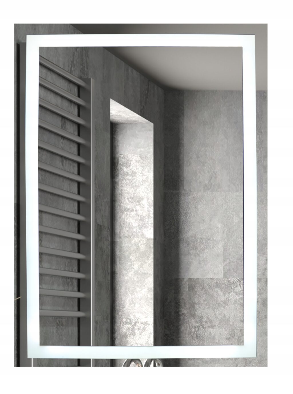 Lustro łazienkowe podświetlane Led Nocturn 60x80cm