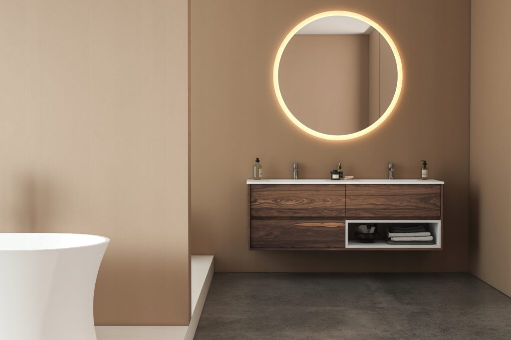 Lustro okrągłe podświetlane Led Ring fi 70cm - obrazek 15