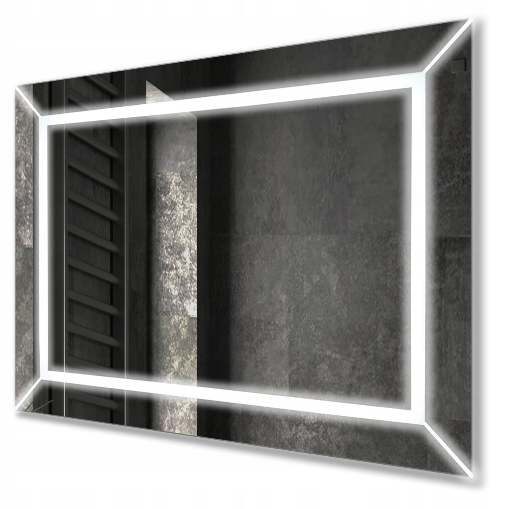 Lustro łazienkowe podświetlane Led Exton 70x90cm