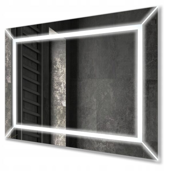 Lustro łazienkowe podświetlane Led Exton 70x90cm