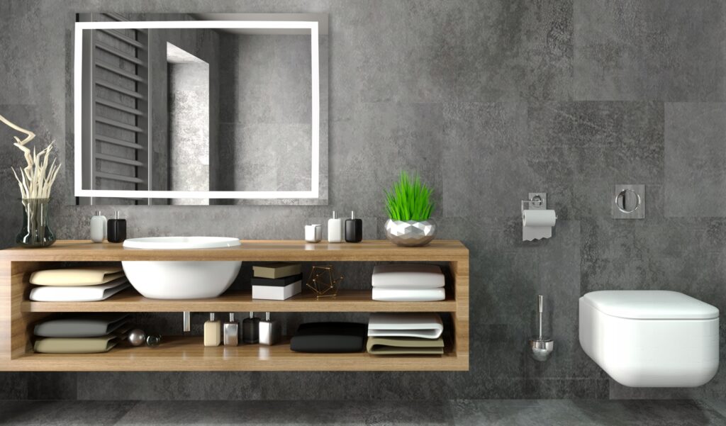 Lustro łazienkowe podświetlane Led Nocturn 60x80cm - obrazek 4