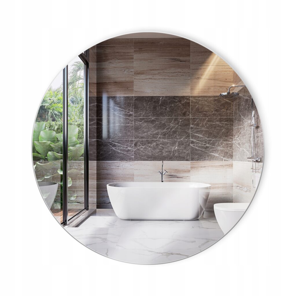 Lustro okrągłe podświetlane Led Rondo fi 80cm