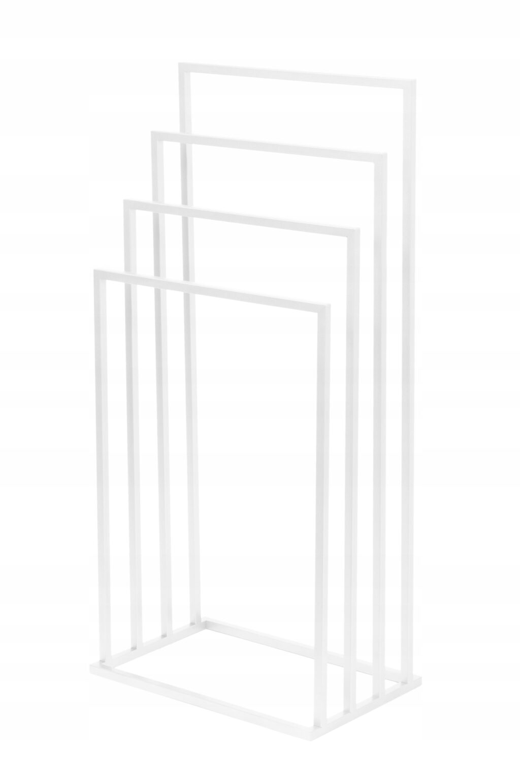 Stojak na ręczniki Vivo 4-ramienny biały - obrazek 3