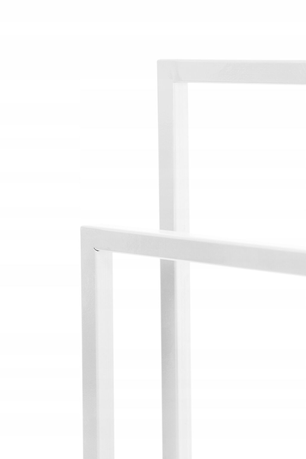 Stojak na ręczniki Vivo 2-ramienny biały - obrazek 6