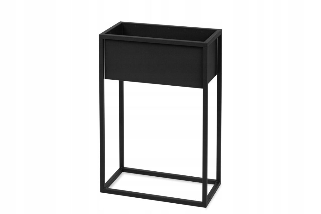 Kwietnik metalowy stojący na kwiaty donicowy 60x40 - obrazek 2