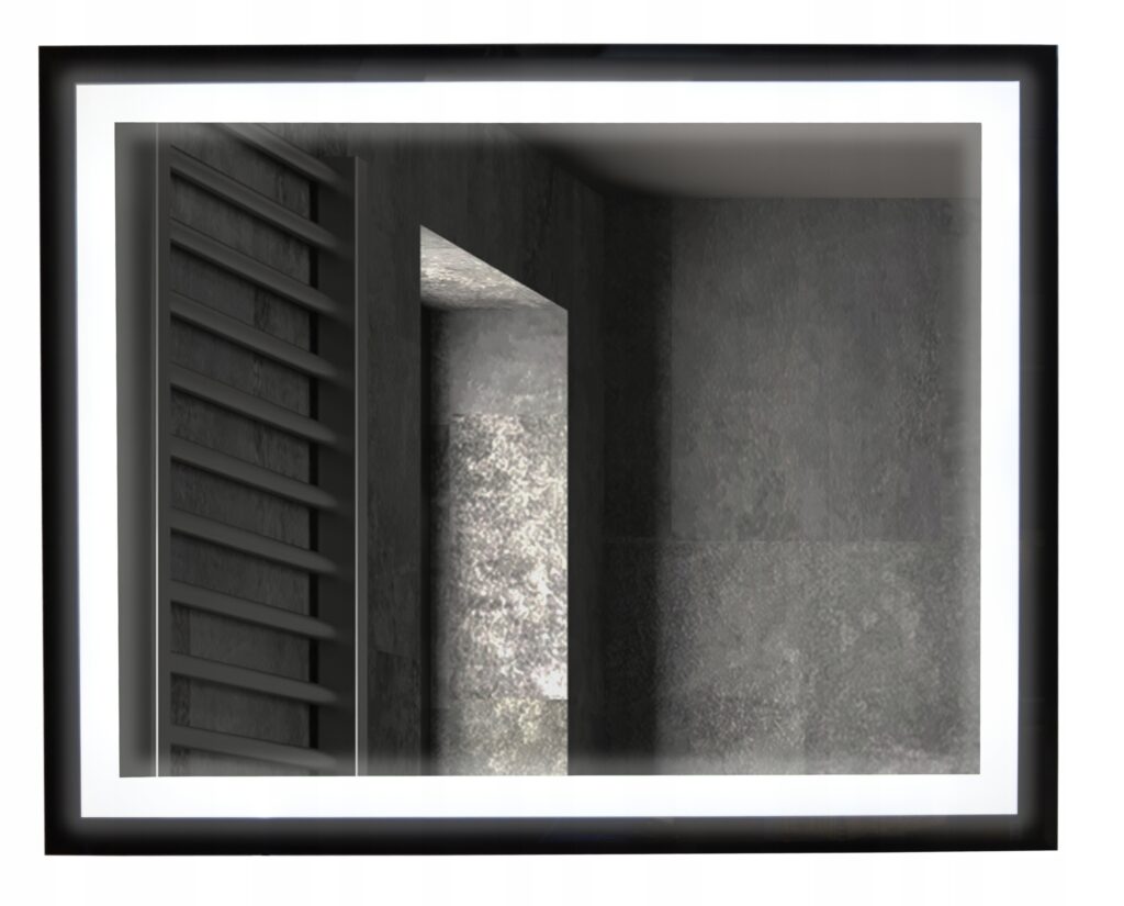 Lustro łazienkowe podświetlane Led Reon 50x70cm - obrazek 2