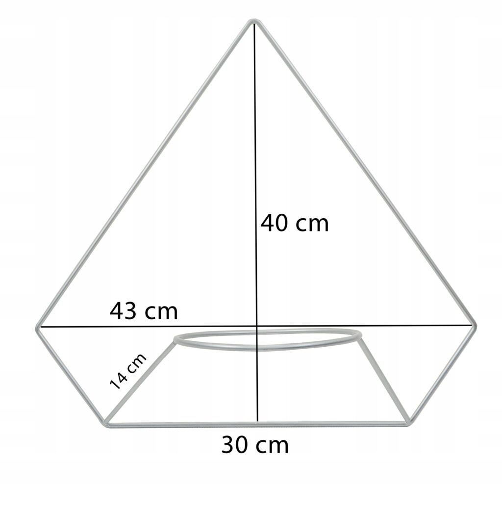 Kwietnik wiszący na ścianę loft metalowy srebrny - obrazek 5