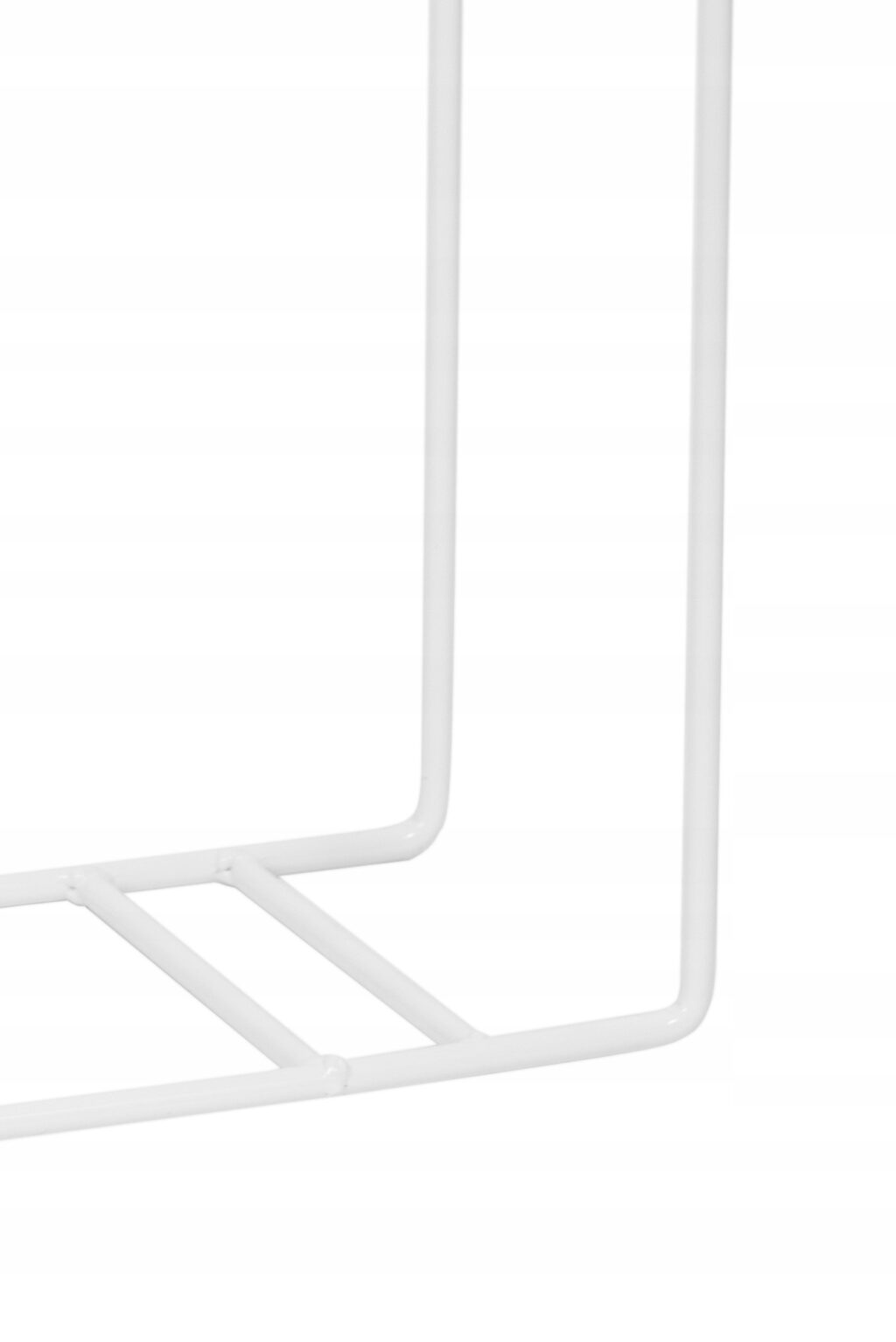 Stojak wieszak łazienkowy na ręczniki loft biały - obrazek 6