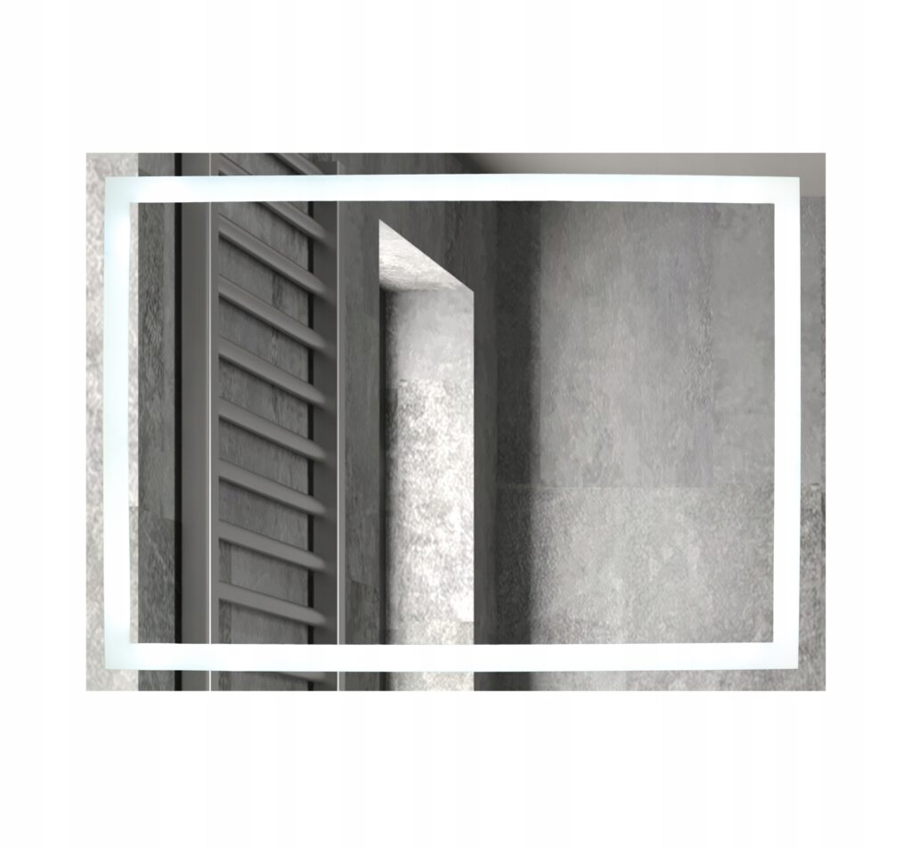 Lustro łazienkowe podświetlane Led Nocturn 60x80cm - obrazek 3