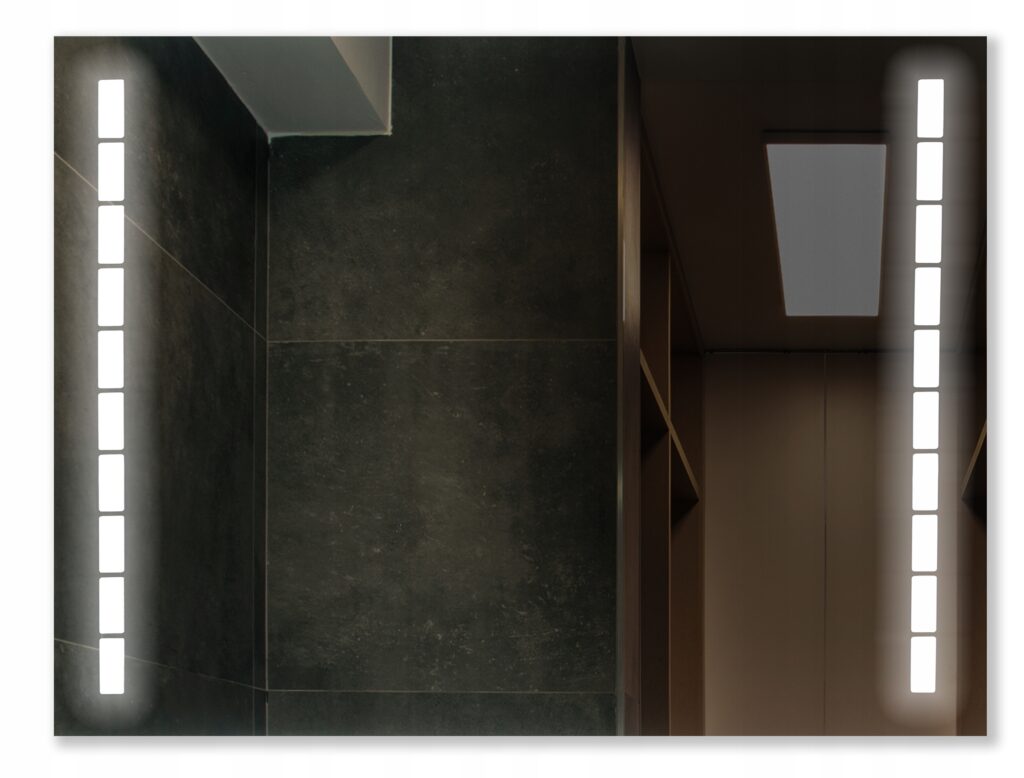 Lustro łazienkowe podświetlane Led ETA 90x70cm