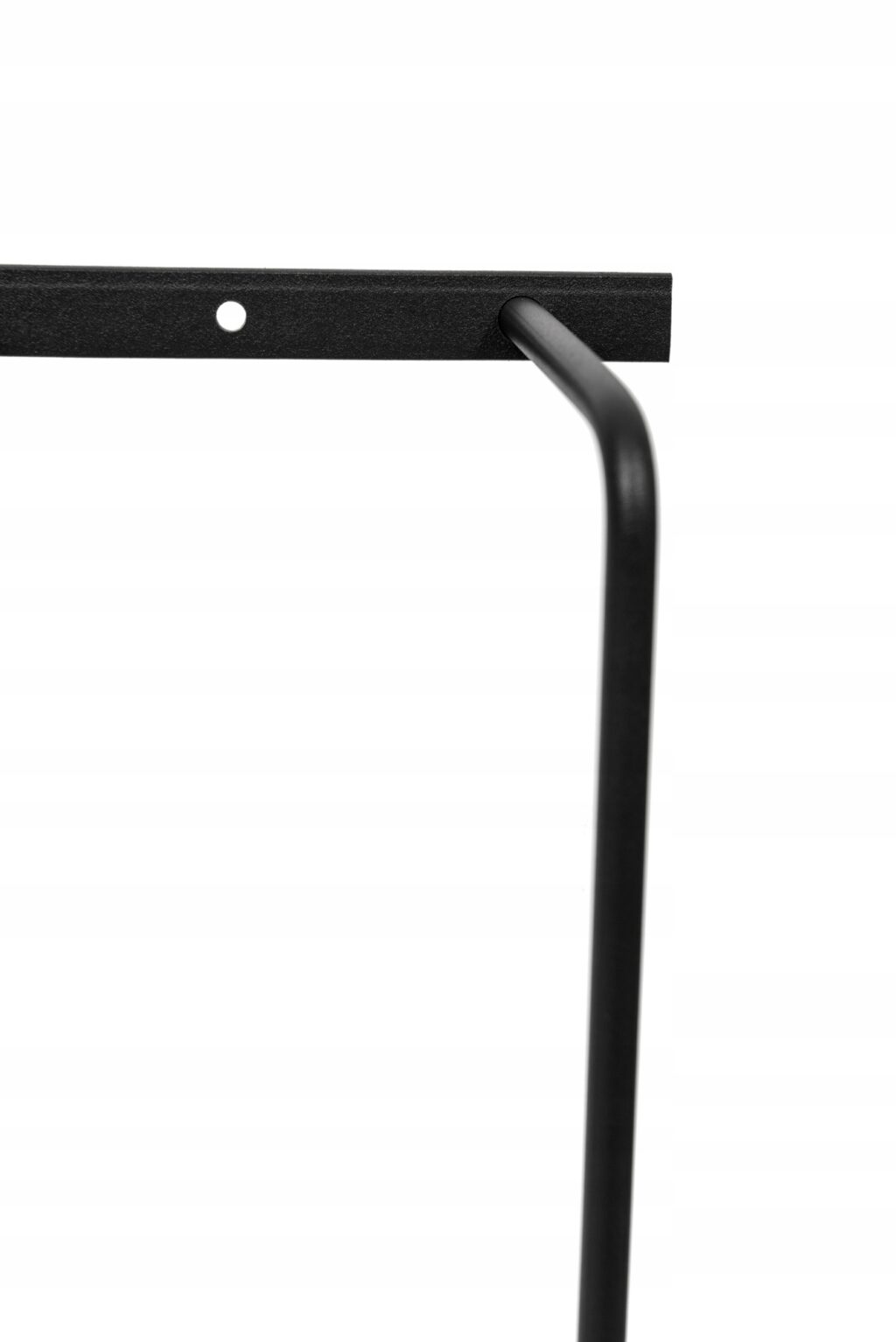 Wieszak ścienny łazienkowy na ręczniki loft czarny - obrazek 4