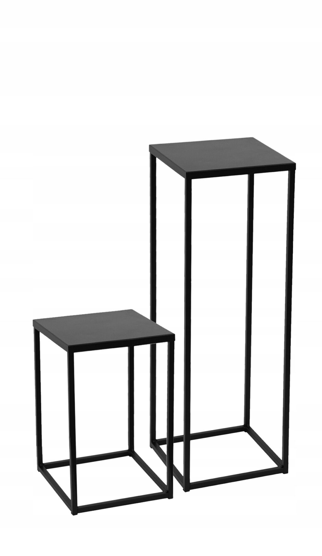 Kwietnik loft czarny balkon zestaw 2szt PRODUCENT - obrazek 3