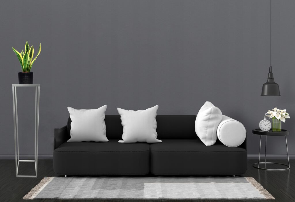 Kwietnik stojący metalowy loft srebrny 80cm - obrazek 3
