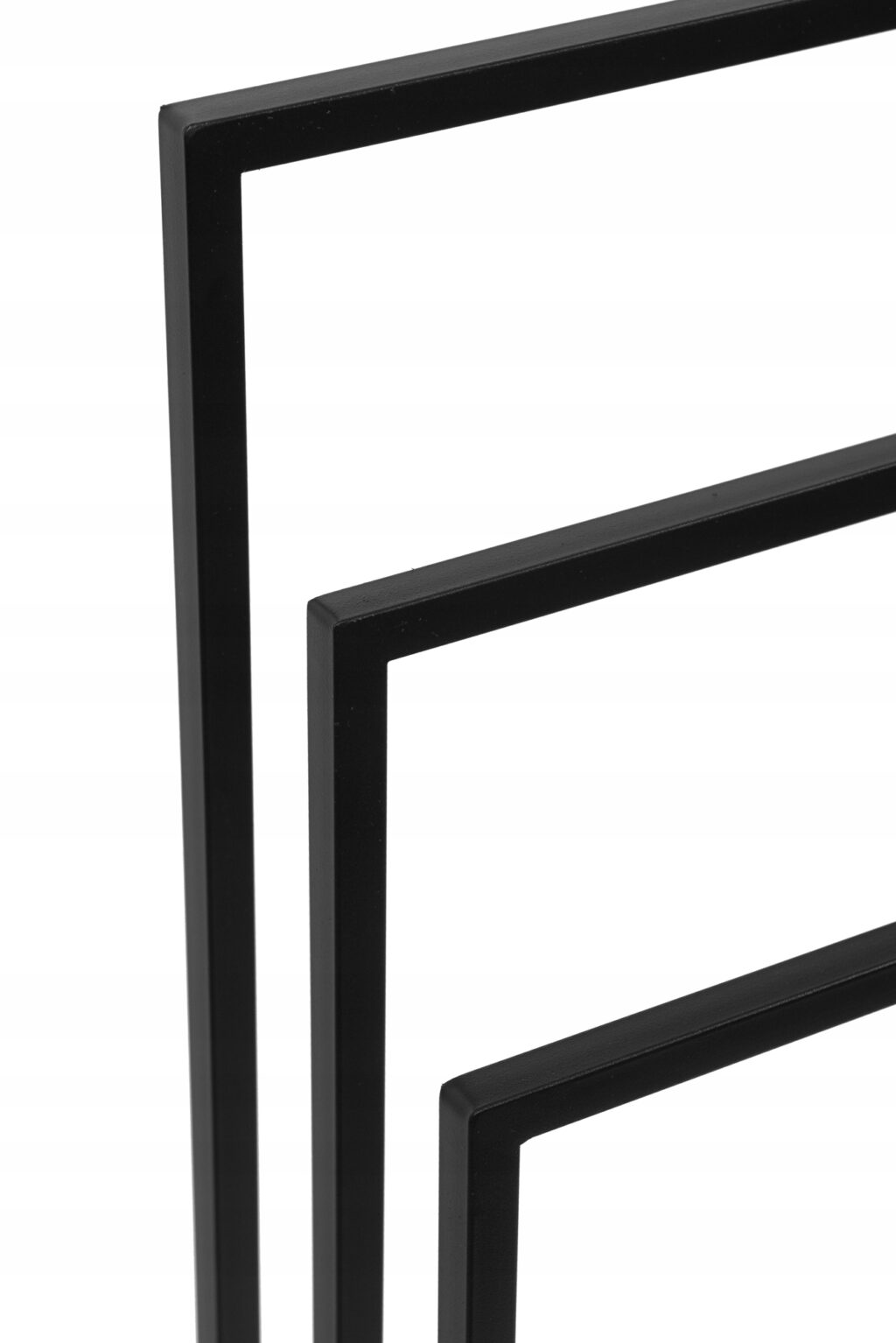 Stojak na ręczniki Vivo 3-ramienny czarny - obrazek 4