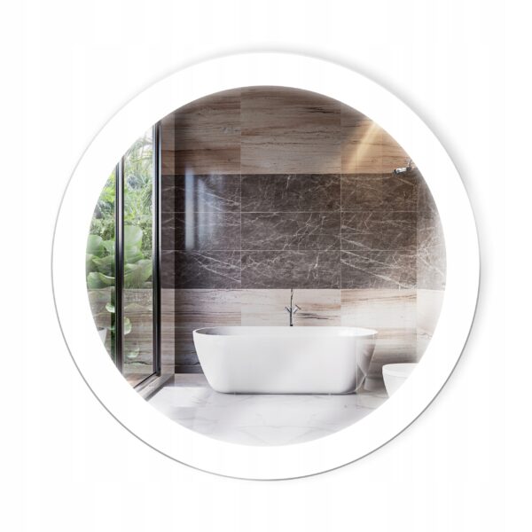 Lustro okrągłe podświetlane Led Ring fi 50cm