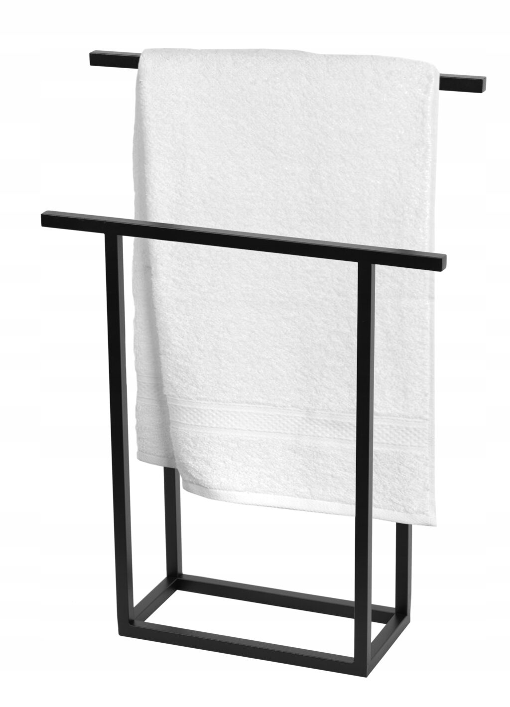 STOJAK WIESZAK STOJĄCY ŁAZIENKOWY NA RĘCZNIKI METALOWY T-STILO DUO W60 - obrazek 2
