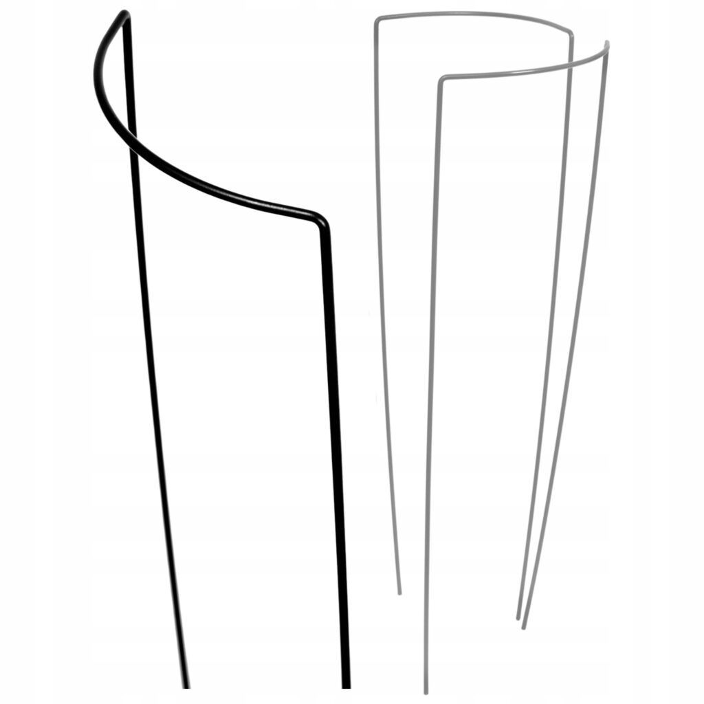PODPORA METALOWA DO KWIATÓW ROŚLIN OGRODOWYCH 75cm PRODUKT POLSKI - obrazek 8