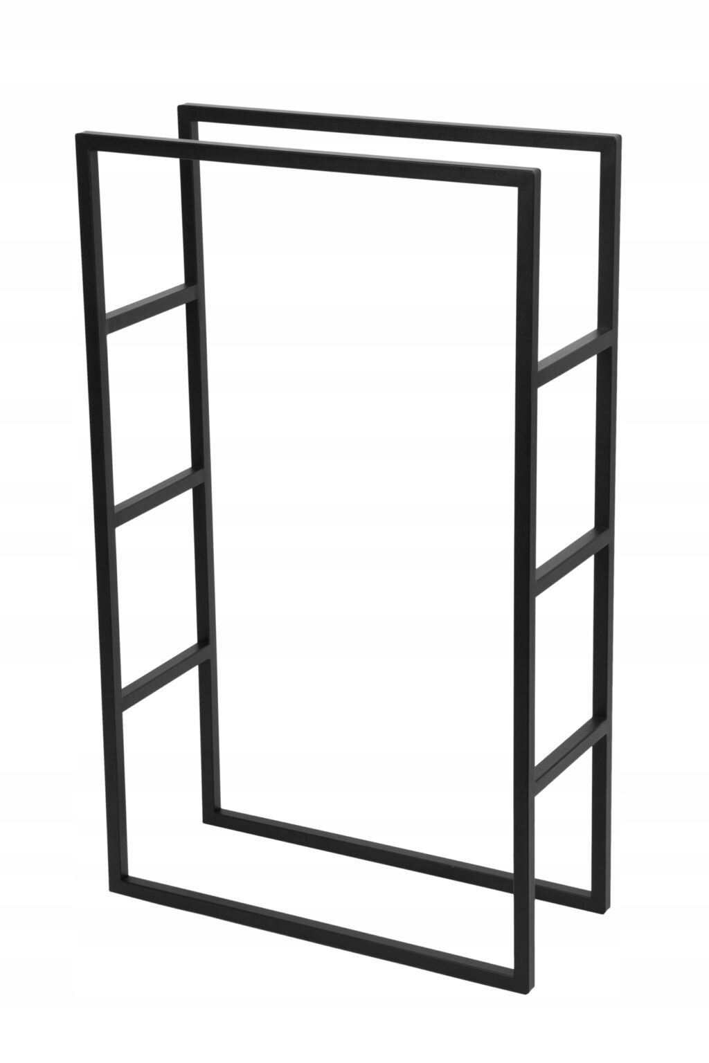 Stojak na drewno do kominka metalowy na drewno kominkowe loft - obrazek 2