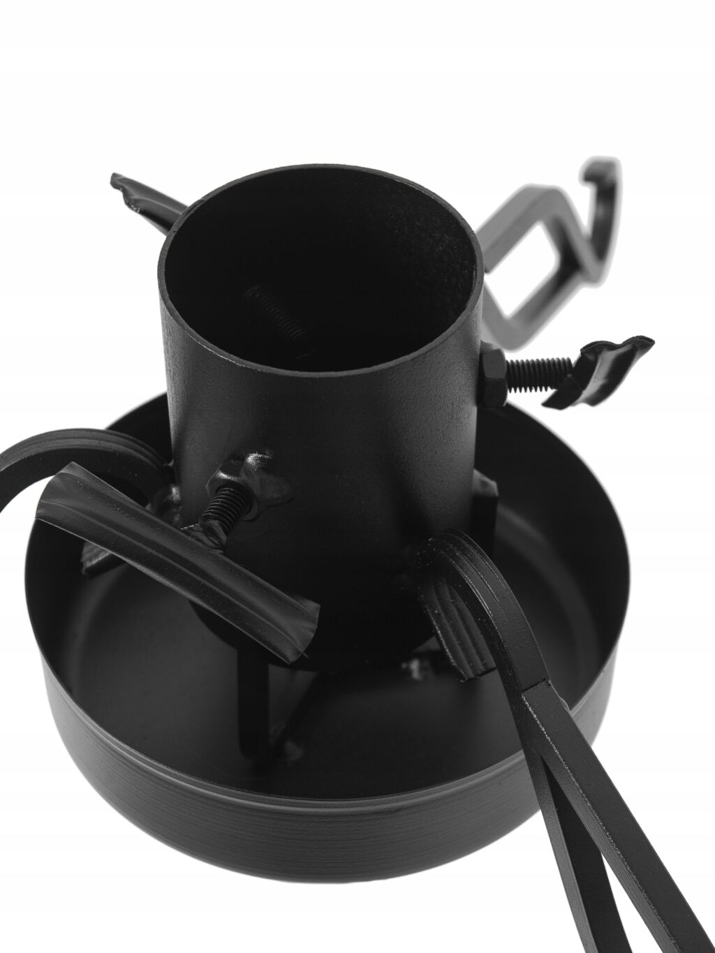 Stojak Pod Choinkę Choinkowy LOFT Duży XXL Metalowy Misa Na Wodę Patyna - obrazek 7