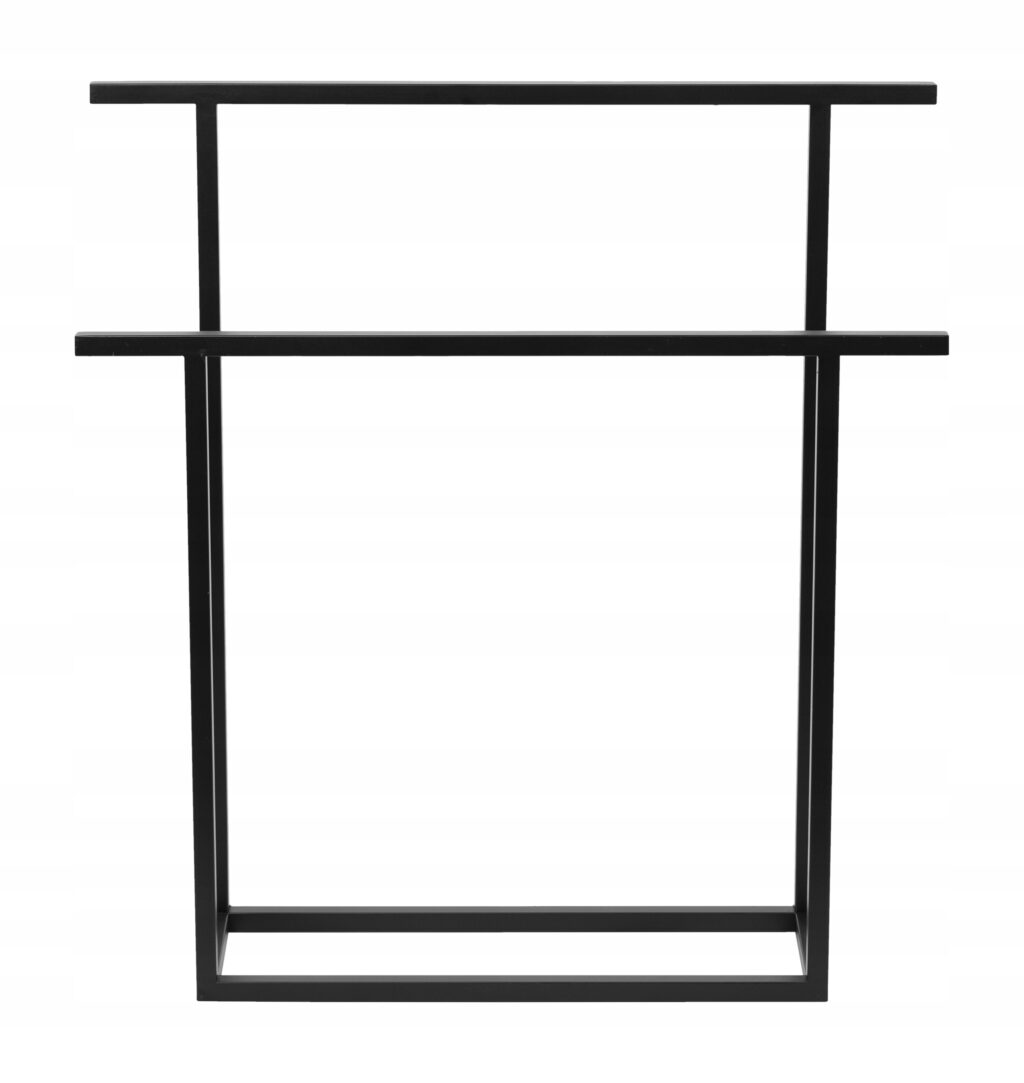 STOJAK WIESZAK STOJĄCY ŁAZIENKOWY NA RĘCZNIKI METALOWY T-STILO DUO W80 - obrazek 4