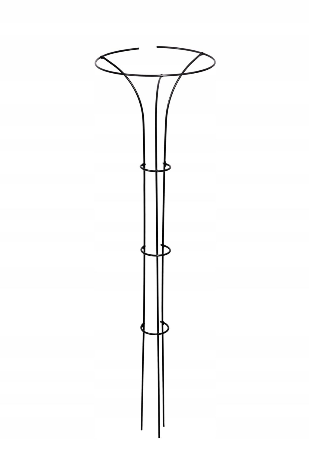 PODPORA DO KWIATÓW ROŚLIN METALOWA NA RÓŻE