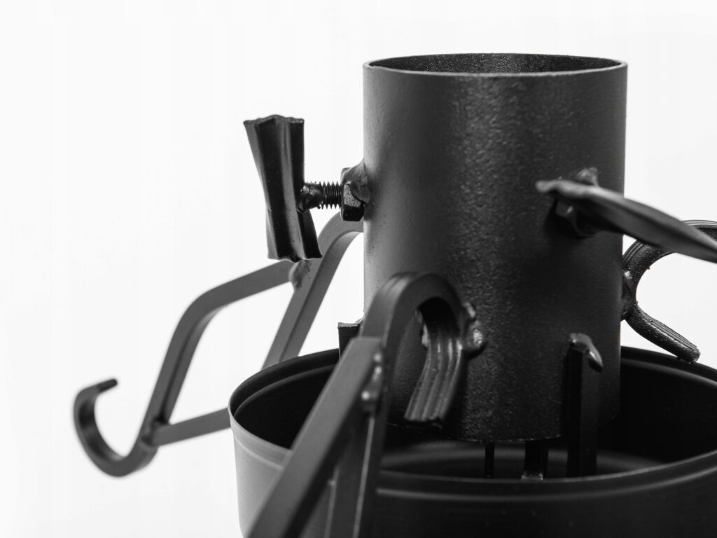 Stojak Pod Choinkę Choinkowy LOFT Duży XXL Metalowy Misa Na Wodę Patyna - obrazek 9