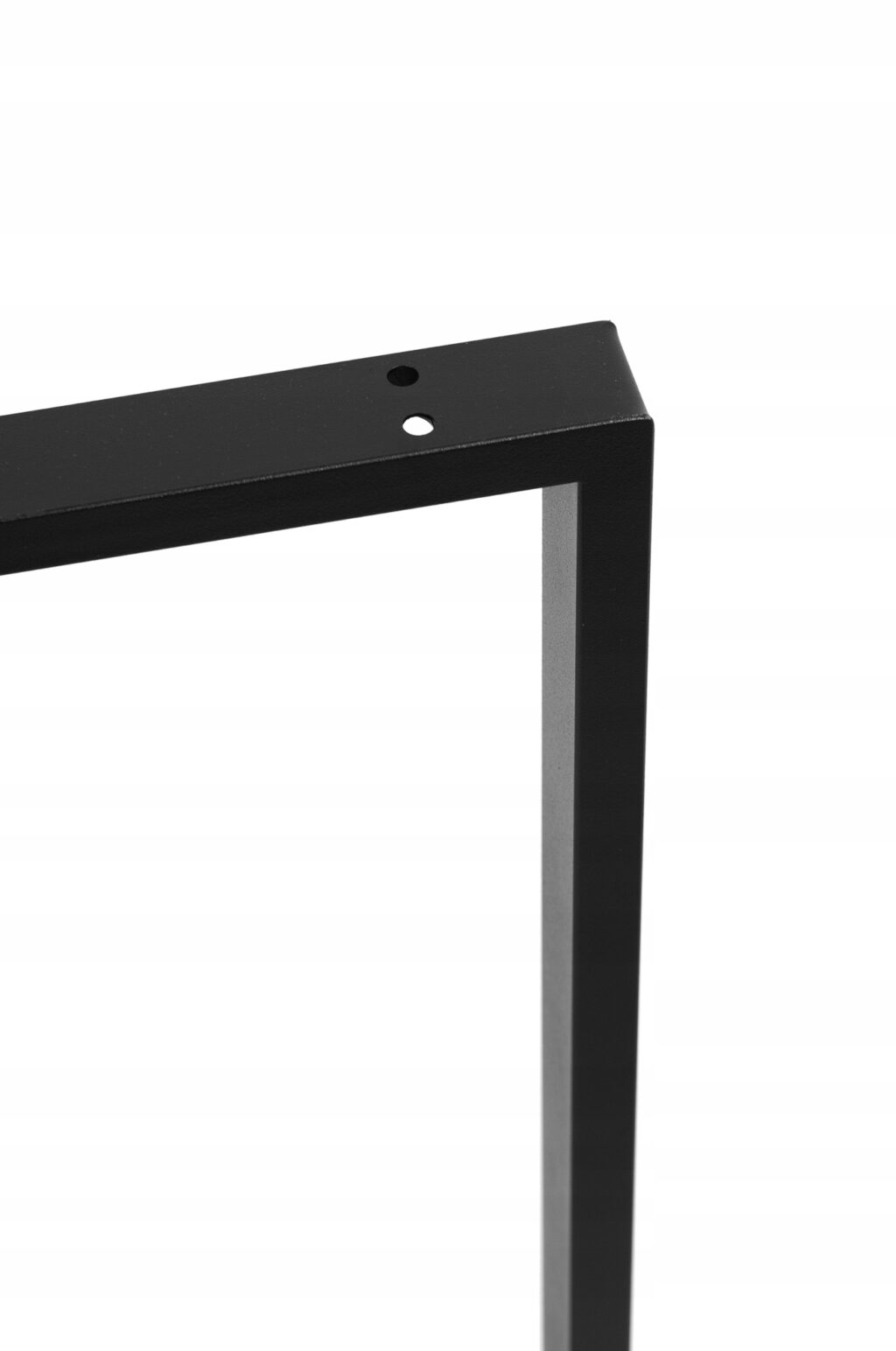NOGI DO STOŁU BIURKA ŁAWY STOLIKA METALOWE 72x70CM CZARNE LOFT 2SZT POLSKIE - obrazek 5