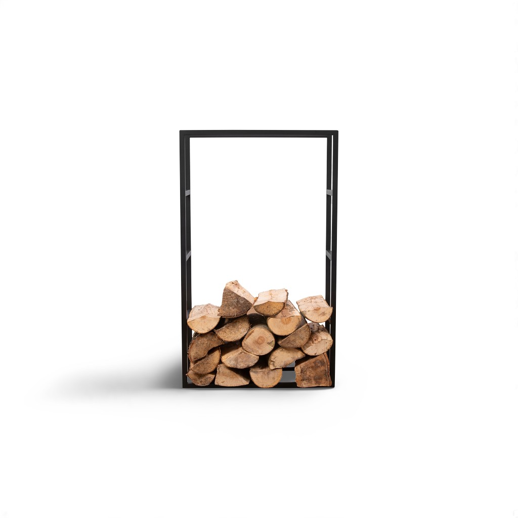 Stojak na drewno do kominka metalowy na drewno kominkowe loft