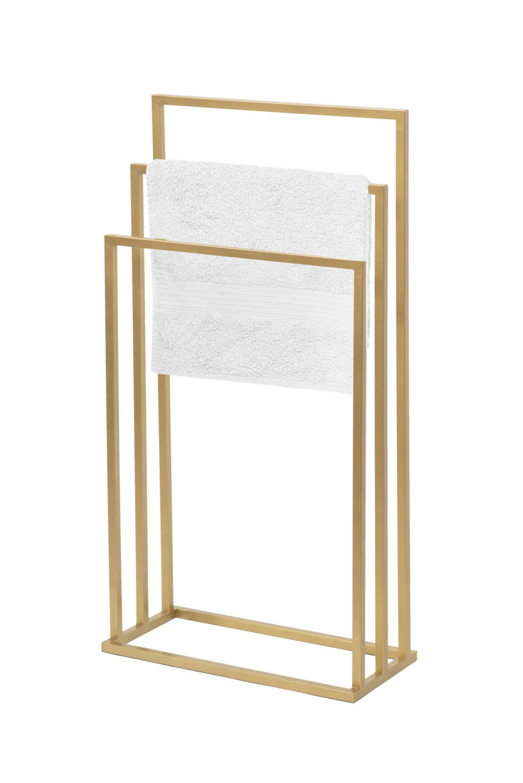 Stojak na ręczniki Vivo 3-ramienny złoty
